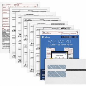 TOPS W2 Laser Forms 6-part Tax Kit 22908KIT TOP22908KIT