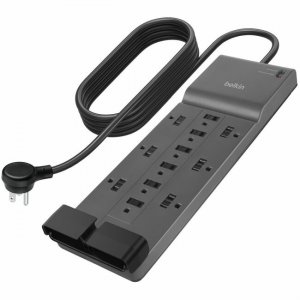 Belkin Connect 12-Outlet Home/Office Surge Protector with 8-Foot Cord SRA009p12tt8