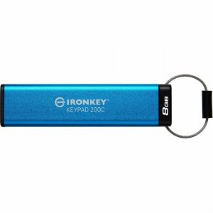 IronKey Keypad 200 8GB USB 3.2 (Gen 1) Type C Flash Drive IKKP200C/8GB