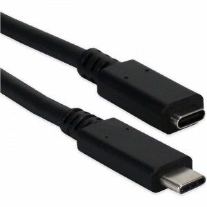 QVS 0.5-Meter USB-C to USB-C 3.2 10Gbps 100-Watts Sync & Power Extension Cable CC2230AX-05M