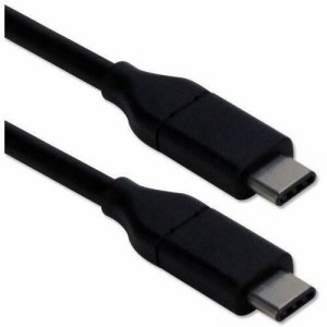 QVS 1-Meter USB-C to USB-C 3.2 5Gbps 60-Watts Sync & Power Cable CC2230C-1M