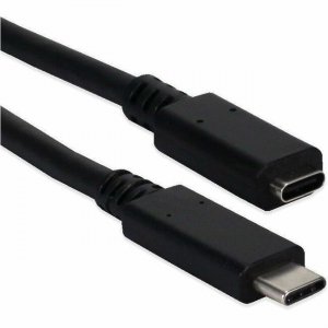 QVS 1-Meter USB-C to USB-C 3.2 10Gbps 100-Watts Sync & Power Extension Cable CC2230AX-1M