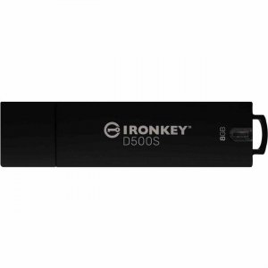 IronKey 8GB USB 3.2 (Gen 1) Type A Flash Drive IKD500S/8GB D500S