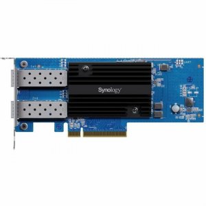 Synology Dual-port 25GbE SFP28 add-in card for Synology systems E25G30-F2