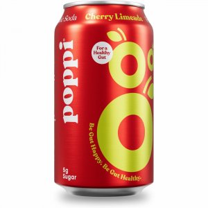 Poppi Cherry Limeade-Flavored Prebiotic Soda 50013 POI50013