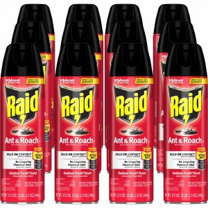 Raid Ant & Roach Killer Spray 366000CT SJN366000CT