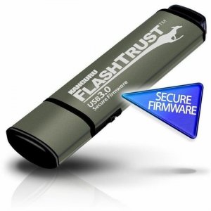 Kanguru FlashTrust Digitally-Signed Secure Firmware USB 3.0 Flash Drive WP-KFT3-512G