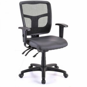 Lorell Executive Antimicrobial Mid-back Chair 86241 LLR86241