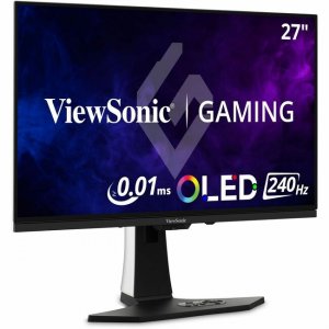 Viewsonic 27" 2K OLED Gaming Monitor with HDMI, DisplayPort, and USB-C (White) XG2722KOLED XG272-2K-OLED