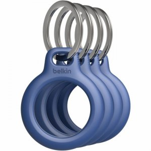 Belkin Secure Holder With Key Ring For AirTag 4-Pack MSC001BTBL