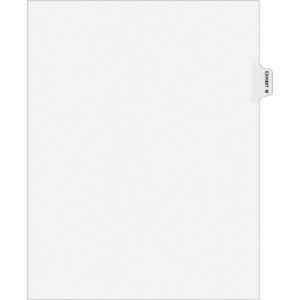 Avery Individual Legal Exhibit Dividers - Avery Style 1383 AVE01383
