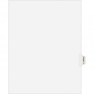 Avery Individual Legal Exhibit Dividers - Avery Style 1387 AVE01387
