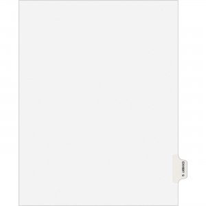 Avery Individual Legal Exhibit Dividers - Avery Style 1389 AVE01389