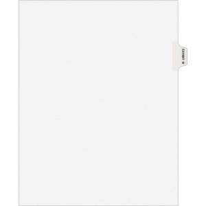 Avery Individual Legal Exhibit Dividers - Avery Style 1393 AVE01393