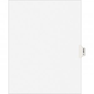 Avery Individual Legal Exhibit Dividers - Avery Style 1396 AVE01396