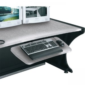 Middle Atlantic Products LD Series Keyboard Shelf, Honey Maple LD-KBTHM