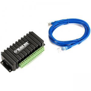 Black Box Digital I/O Dry Contact Sensor - (8) Dry Contacts with 5-ft. (1.5-m) Cable EME1J8-005
