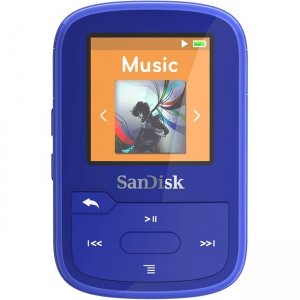 SanDisk Clip Sport Plus 16GB Flash MP3 Player SDMX28-016G-G46B