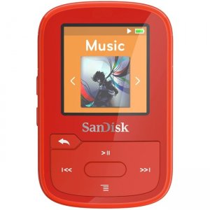 SanDisk Clip Sport Plus 16GB Flash MP3 Player SDMX28-016G-G46R
