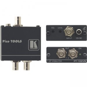Kramer 1:2 Composite Video Distribution Amplifier 90-102090 PT-102VN