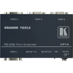 Kramer 4-Port RS-232 Port Extender 90-001490 VP-14