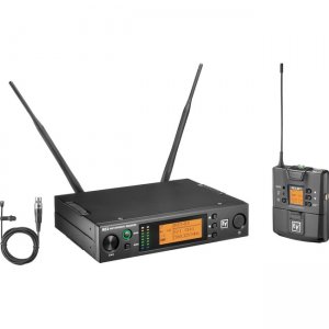 Electro-Voice UHF Wireless Set Featuring OL3 Omnidirectional Lavalier Microphone RE3-BPOL-5H RE3-BPOL