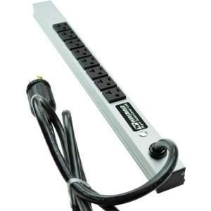 Wiremold CabinetMATE 8-Outlet Power Strip 2008ULBD20R-TL