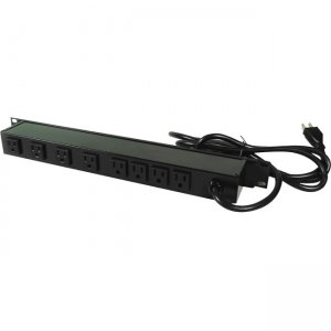 Wiremold Plug-In Outlet Center 8-Outlet Power Strip J08B0B