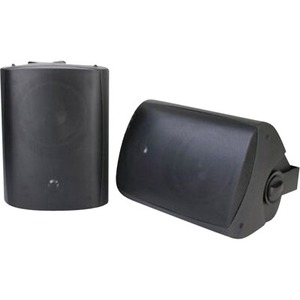 SunBriteTV All-Weather 6.5" Surface Mount Outdoor Speakers (Pair) SB-AW-6-BLK SB-AW-6