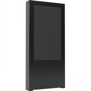 Chief Impact On-Wall Kiosk - Portrait 43" Black LW43UBP