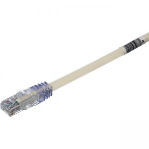 Panduit Cat 6A 24 AWG UTP Copper Patch Cord, 15 ft, White UTP6AX15