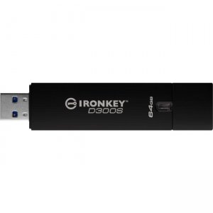 Kingston IronKey Envrypted USB Flash Drive IKD300S/64GBCL D300S