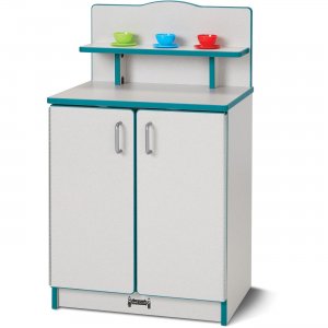 Rainbow Accents Culinary Creations Kitchen Cupboard - Teal 2407JCWW005 JNT2407JCWW005