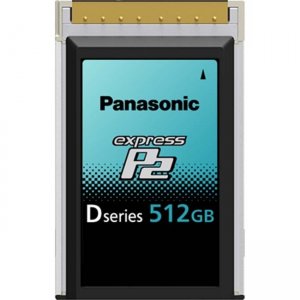 Panasonic 512GB D-Series expressP2 Card AU-XP0512DG