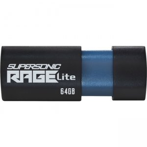 Patriot Memory Supersonic Rage Lite USB 3.2 Gen 1 Flash Drives - 64GB PEF64GRLB32U
