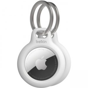 Belkin Secure Holder with Key Ring for AirTag 2-Pack MSC002BTWH