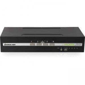 Iogear 4-Port Dual View HDMI Secure KVM with Audio and CAC Protection Profile v4.0 GCS1324TAA4C