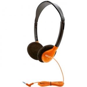 Hamilton Buhl Personal On-Ear Stereo Headphone, ORANGE - 200 Pack HA2ORG-200