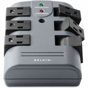 Belkin Pivot-Plug 6-Outlets Surge Suppressor/Protector BP106000-5PK