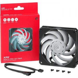 XPG VENTO PRO 120 PWM Cooling Fan 75260188 VENTOPRO120PWM-BKCWW