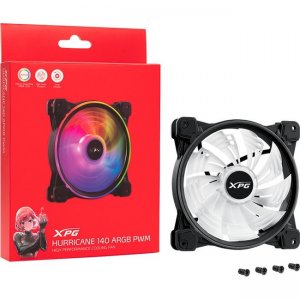 XPG HURRICANE 140 ARGB PWM Fan 75261026 HURRICANE140ARGBPWM-BKCWW