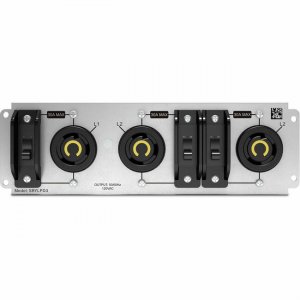APC by Schneider Electric Backplate Kit with 3x NEMA L5-30R Outlets for Smart-UPS Modular Ultra SRYLPD3