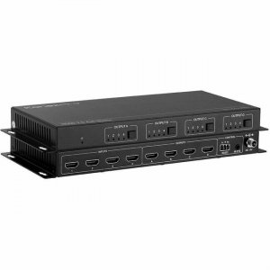 KanexPro HDMI 2.0 4x4 Matrix Switcher with 4K to 1080p Down-scaling SW-HDMX44DS