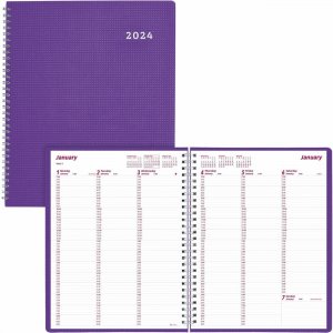 Brownline DuraFlex Weekly Appointment Planner CB950VPUR REDCB950VPUR