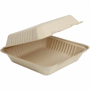 BluTable 40 oz Portable Clamshell Containers MFHC91C RMLMFHC91C
