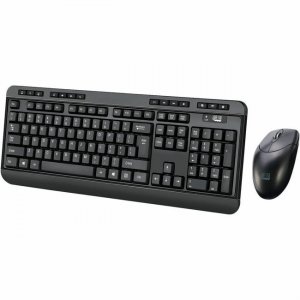 Adesso Antimicrobial Wireless Desktop Keyboard & Mouse WKB-1320CB-TAA