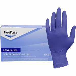 ProWorks Nitrile Powder-Free Exam Gloves GLN125FL HOSGLN125FL