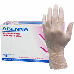 Adenna Vinyl Powder Free Exam Gloves VPF238 HOSVPF238