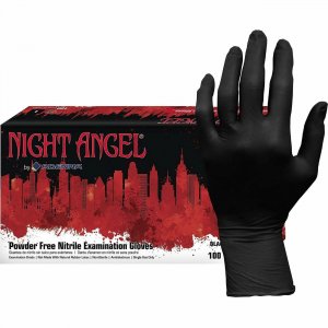 NIGHT ANGEL Nitrile Powder Free Exam Glove NGL226 HOSNGL226