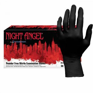 NIGHT ANGEL Nitrile Powder Free Exam Glove NGL228 HOSNGL228